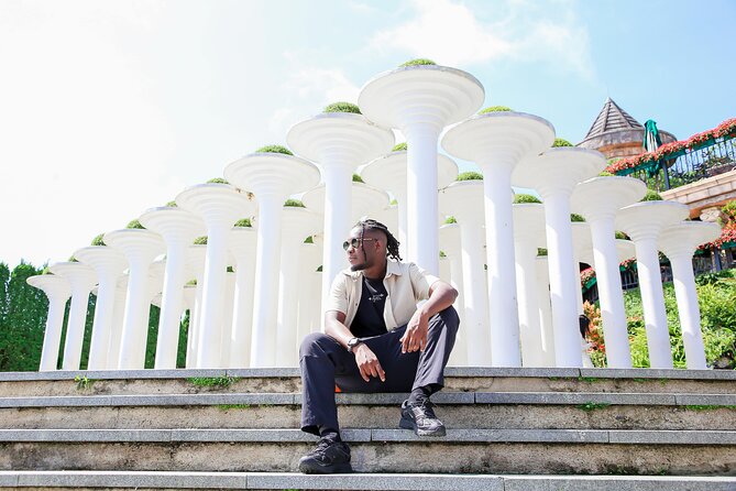 3 Hour Golden Bridge Photoshoot in Ba Na Hills - Stop 2: Sun World Ba Na Hills French-style backdrops