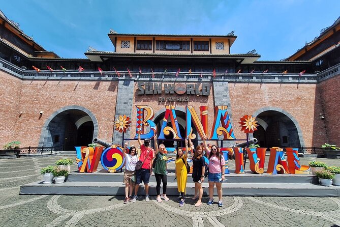 Ba Na Hills and Golden Bridge Full Day Tour Small Group - French Village, Street Music, and the Carnival Show