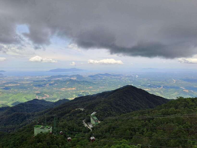Bana Hills & Golden Hand Bridge Tour from Hoi An/ Da Nang - Pagoda calm: Linh Ung Pagoda and the higher Linh Tu stop