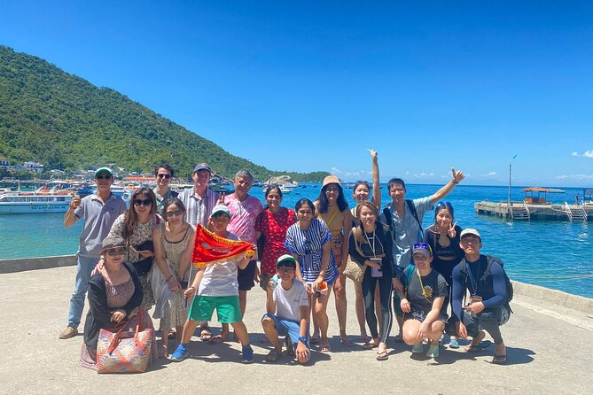 Cham Island Snorkeling Daily Group Tour, Sunbathing, nice beaches - Xep Beach snorkeling session: clear water, reef life, and sting risk
