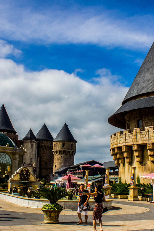 Da Nang: Ba Na Hills Entry with Cable Car and Lunch Option - French Village Replica and Luna Castle: When Fantasy Is the Point