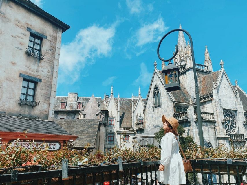 Da Nang: Ba Na Hills Tour with Cable Car Ride - French Village + Fantasy Park: Walk, Shop, Play