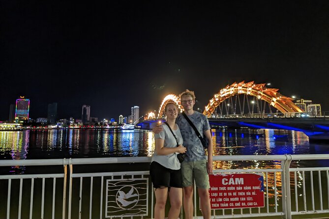 Da Nang By Night: Seafood dinner, night market and cruise trip - Apec Park, Love Bridge, and DHC Marina: why these stops aren’t just photos