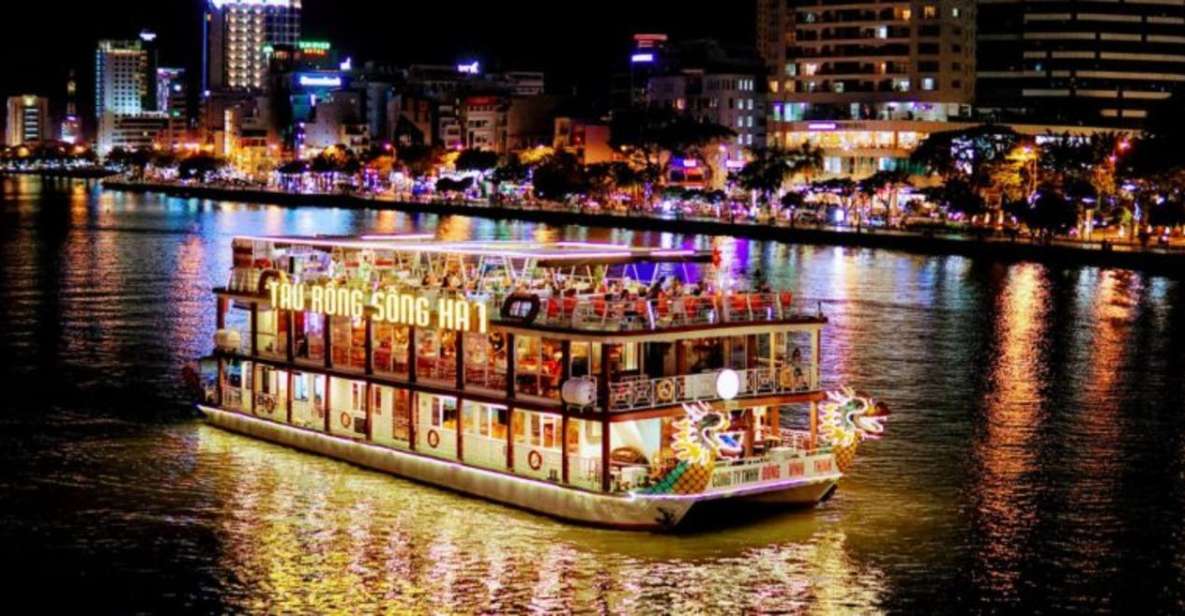 Da Nang: Han River Night Boat Trip with Show on Weekends - Getting the Dragon Bridge fire-and-water timing right