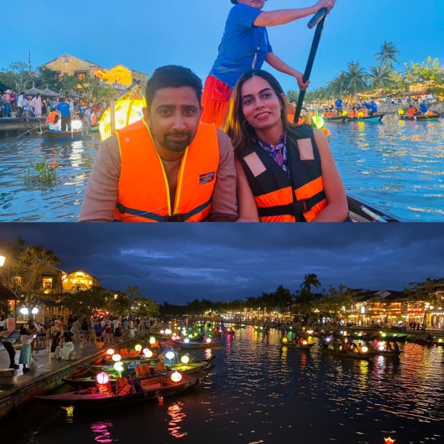 Da Nang/Hoi An: Coconut Village Boat and Hoi An City Tour - Hoai River Night: Lantern Release Boat Ride and Lantern-Lit Night Market