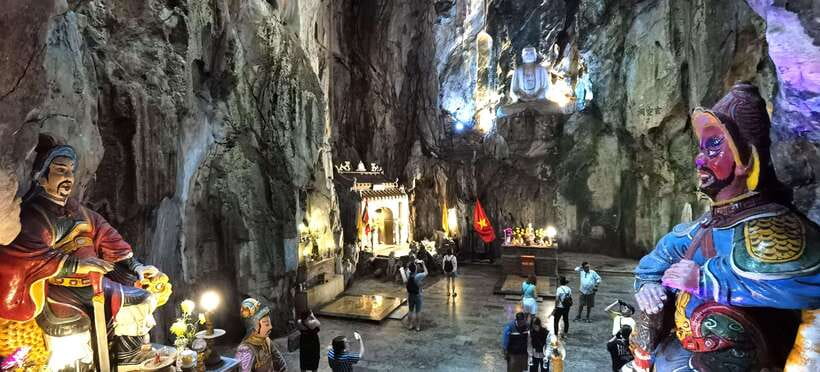 Da Nang/Hoi An: Marble & Monkey Mountains with Am Phu Cave - Key highlights you’ll actually feel
