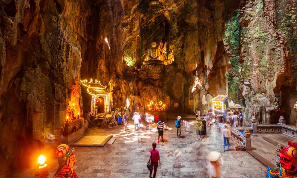 Da Nang/Hoi An: My Son Sanctuary and Marble Mountain Tour - Transportation and comfort: air-conditioned, but bring realism