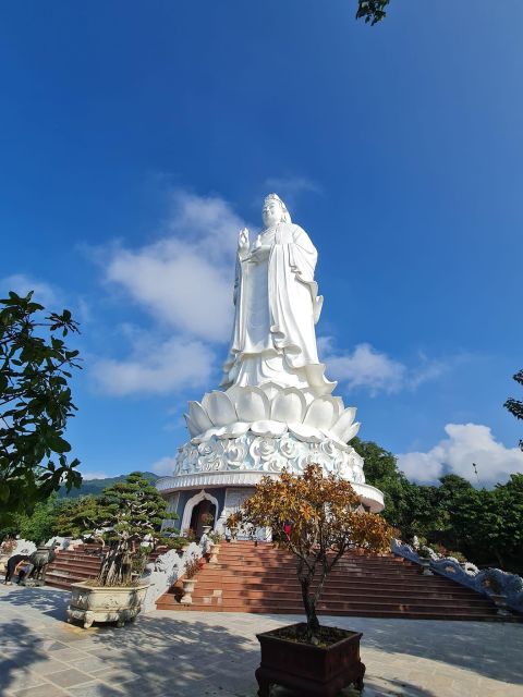 Da Nang: Lady Buddha, Marble Mountains, and Am Phu Cave Tour - Monkey Mountain to Lady Buddha: the view that puts the rest of the tour in context