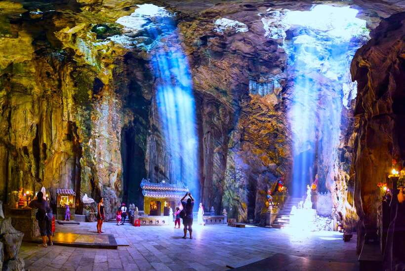 Da Nang: Marble Mountains And Son Tra Peninsula Exploration - Inside the caves: Am Phu’s Heaven and Hell detail