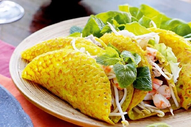 Da Nang Night Foodie Tour City and Han River Cruise By Private - The Hidden Family Meal: Banh Xeo, Lemongrass Steak, and Grilled Noodles