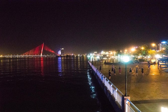 Da Nang Night Motorbike Tour & River Cruise Riding By Lady Rider - Han River cruise at dusk: the slower pace that makes sense