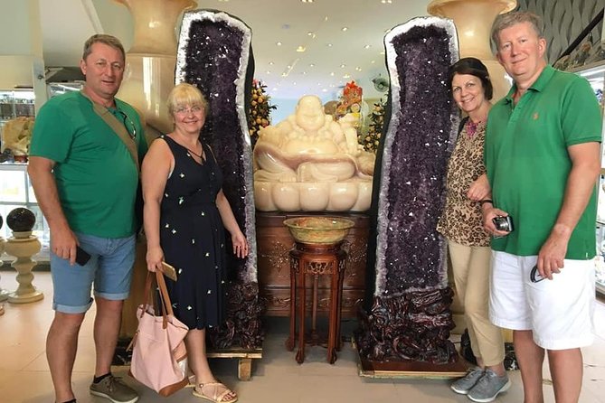 DA NANG NIGHTLIFE Tour with MARBLE MOUNTAIN & LADY BUDDHA STATUE, DRAGON BRIDGE - Dinner in Da Nang: Included Vietnamese Food Without the Decision Fatigue