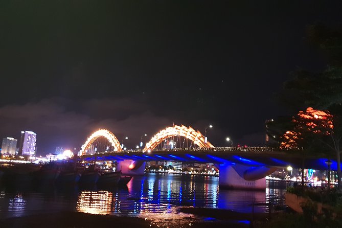 DA NANG NIGHTLIFE Tour with MARBLE MOUNTAIN & LADY BUDDHA STATUE, DRAGON BRIDGE - Private Guide Value: When the Names Matter (Mr. June, Mr. Khuong, Mr. Tuan, Mr. Le)