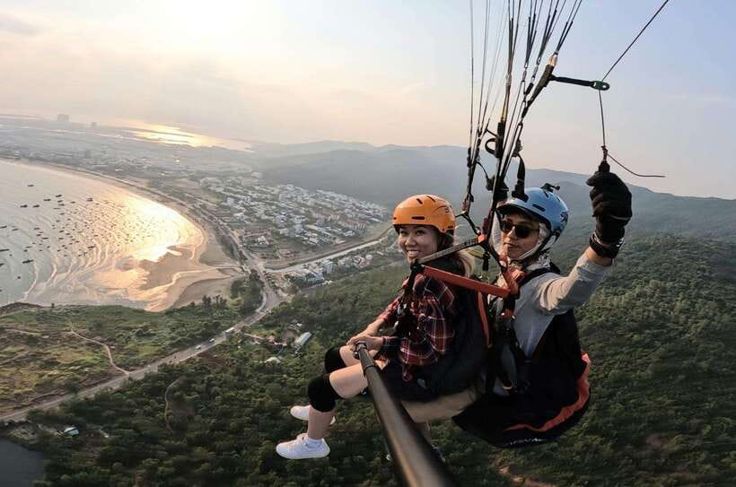 Da Nang Private paragliding experience on Monkey Mountain - Monkey Mountain Launch: Getting Oriented at Buu Dai Son Temple