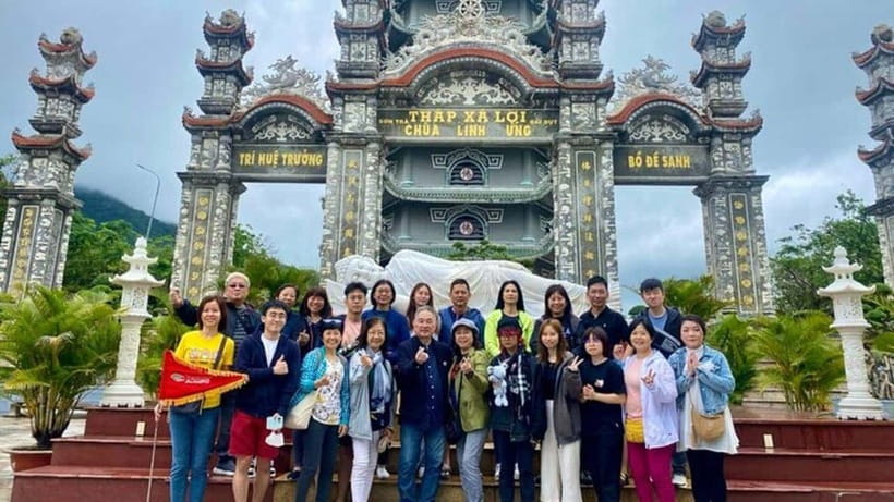 DaNang/HA: Lady Buddha, Marble Mountain & Am Phu Caves Tour - Key highlights at a glance