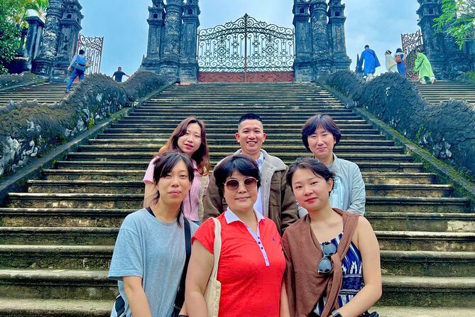 Danang/Hoi An to Hue Day Trip with English Speaking Driver - Khai Dinh Tomb: the Western-meets-Oriental design and the stairs