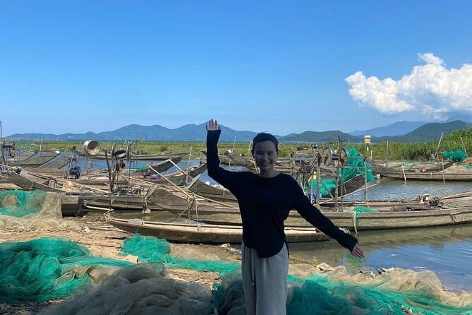 Day Trip Motorbike Tour in Hai Van Pass Round Trip - Linh Ung Pagoda: the big Da Nang statue moment
