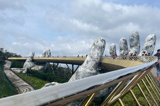 Early tour/ transfer from Hoi An/Da Nang to Golden bridge - The Ba Na Hills cable car ride: views plus classic photo stops