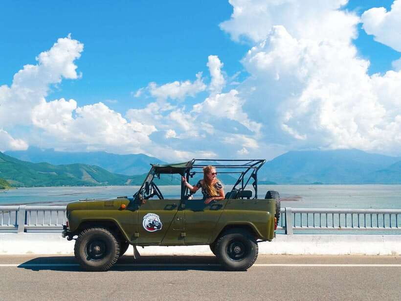 From Da Nang: Explore Hai Van Pass by US Army Jeep - Summit views from the top: Da Nang Bay to Lang Co Beach