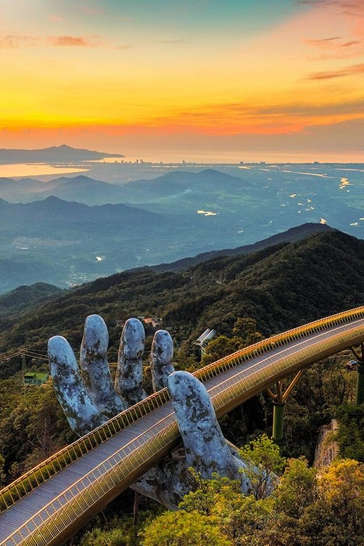 From Da Nang: Full-Day Ba Na Hills and Golden Bridge Tour - Golden Bridge: Walking the 150-Meter Icon