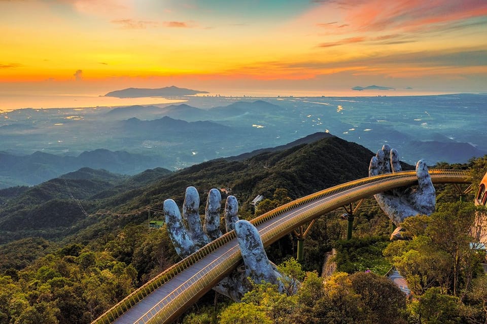 From Da Nang: Full-Day Ba Na Hills and Golden Bridge Tour - French Village, Gardens, and the Gothic Cathedral Streets