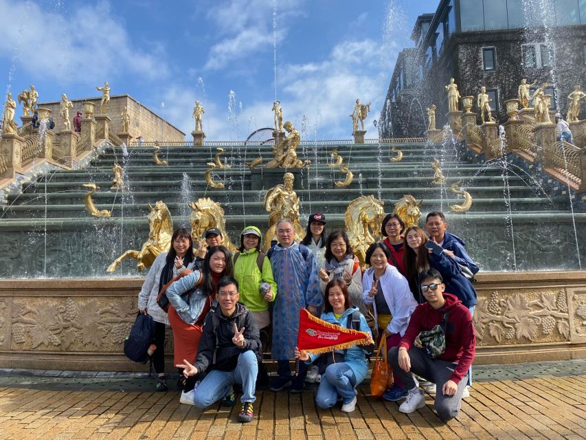 From Da Nang/Hoi An: Ba Na Hills Golden Bridge small group - The gardens and Le Jardin D’Amour: small calm inside a huge day