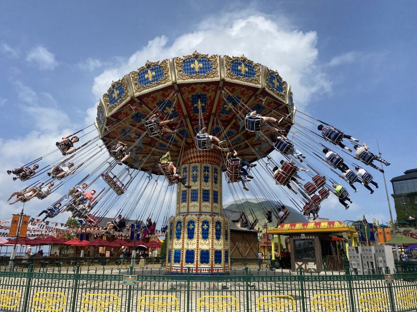 From Da Nang/Hoi An: Golden Bridge Ba Na Hills Full-Day Tour - Fantasy Park: 90+ activities, so choose your pace