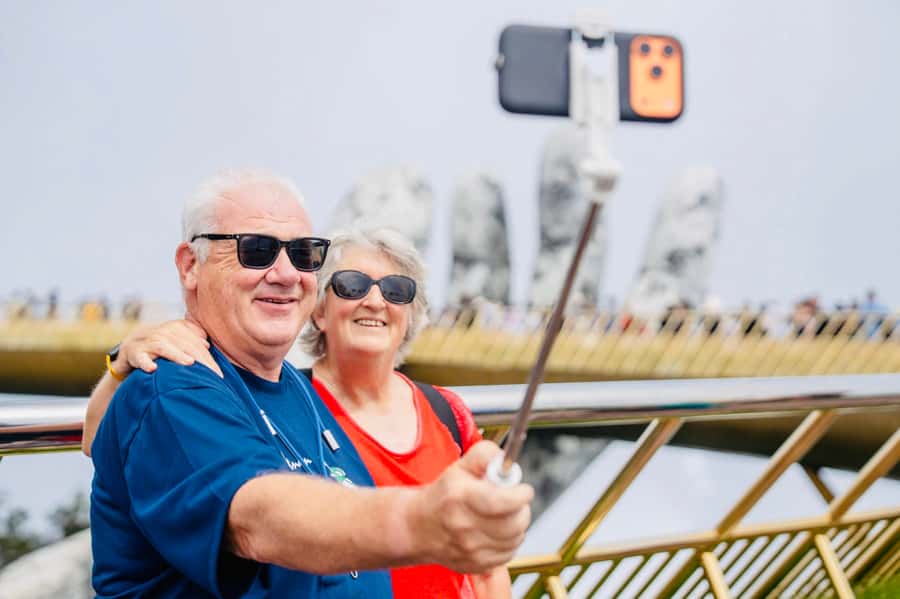 From Hoi An and Da Nang: Bà Nà Hills and Golden Bridge Tour - Getting to Ba Na Hills: pickup timing from Da Nang or Hoi An