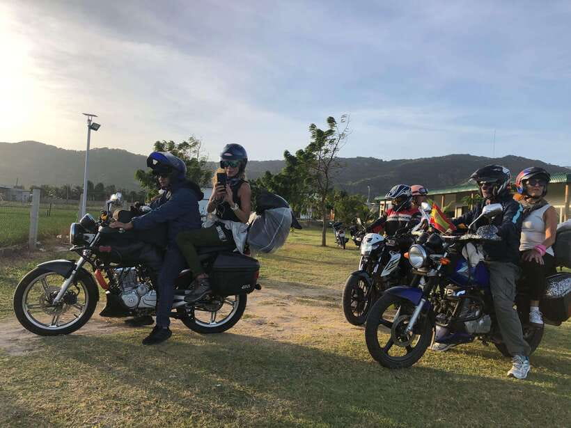 From Hue/Da Nang/Hoi An: Hai Van Pass Tour by Motorbike - Coffee with views, Lap An Lagoon oyster life, and Lang Co Beach lunch