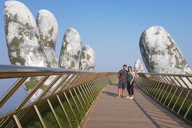 GOLDEN BRIDGE BA NA HILLS - CABLE CAR & Da Nang City PRIVATE TOUR - Lunch and tickets: the value case for $175 per person