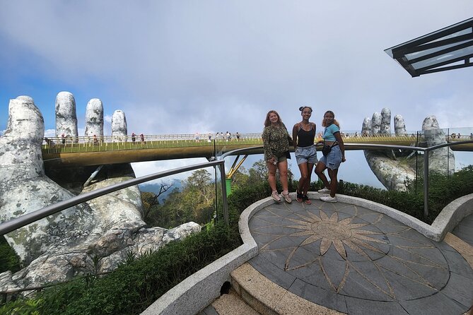 GOLDEN BRIDGE BA NA HILLS - CABLE CAR & Da Nang City PRIVATE TOUR - Sun World Ba Na Hills: cable car first, then the climbing train up top