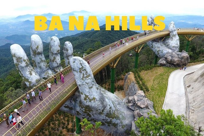 Golden Bridge -Ba Na Hills including buffet lunch ,Cable car 2 way From Da Nang - Logistics inside the park: crowds, photos, and time pressure