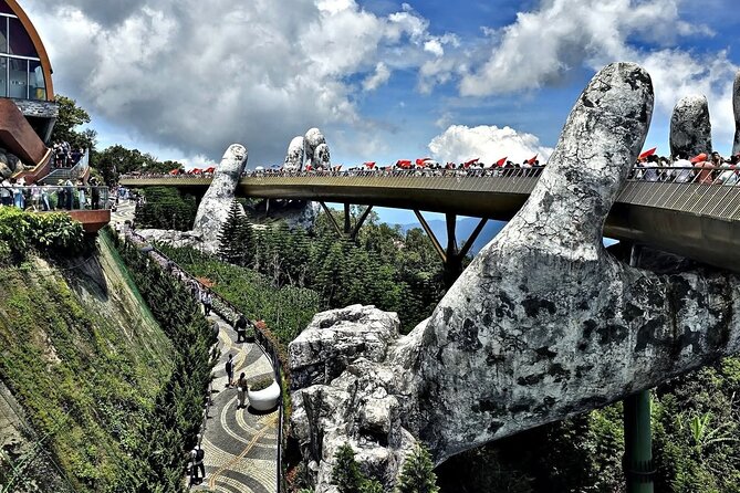 Golden Bridge & Ba Na Hills & Marble Mountain Private Tour - Golden Bridge and Marble Mountains: what this day trip really gives you