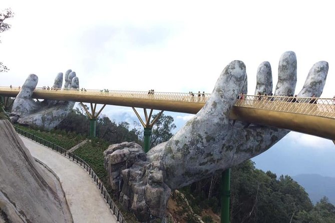 Golden Bridge-Marble Mountain-Hoi An City -Boat Ride-Night Market - Fantasy Park time: the fun break (and where it can run long)