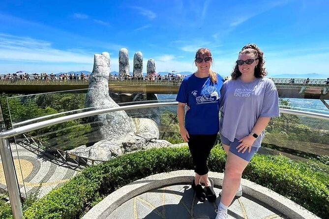 Golden Bridge-Monkey mountain-Dragon Bridge -Marble Mountain Fullday PrivateTour - Marble Mountains: the five-element hills and practical cave time