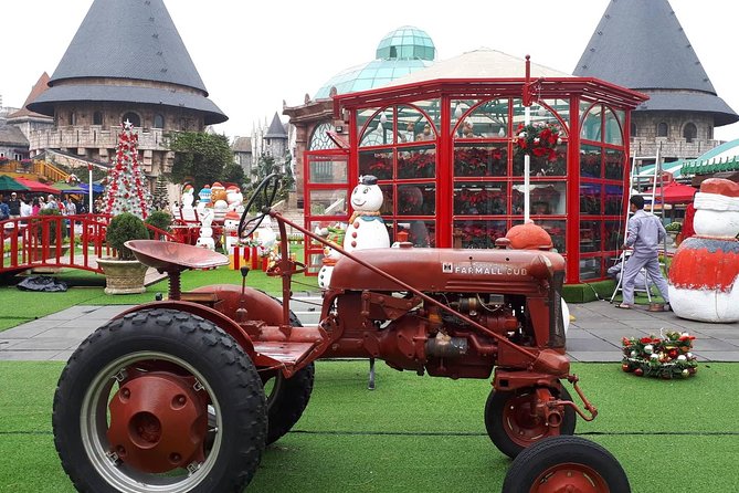 Golden Bridge trip and buffet lunch in the Bana Hills in Da Nang city - Ba Na Hills SunWorld: where the day becomes a real theme-park stroll
