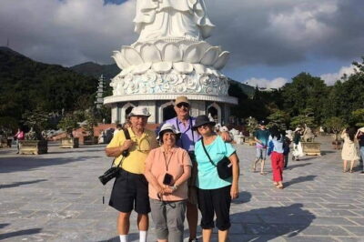 Guided Dragon Bridge Breathing Fire/Water & Da Nang city tour - Marble Village marble carving: where skill shows up close