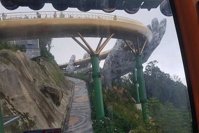 Guided Fullday Tour :Golden Bridge,Dragon Bridge,Marble Mountain,Monkey Mountain - Price and logistics: why this bundle feels worth it