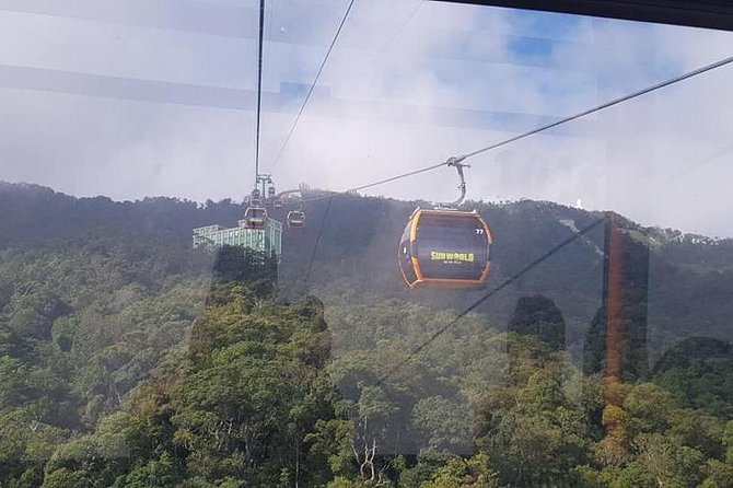 Guided Fullday Tour :Golden Bridge,Dragon Bridge,Marble Mountain,Monkey Mountain - Ba Na Hills cable car: the cool-air break from the city
