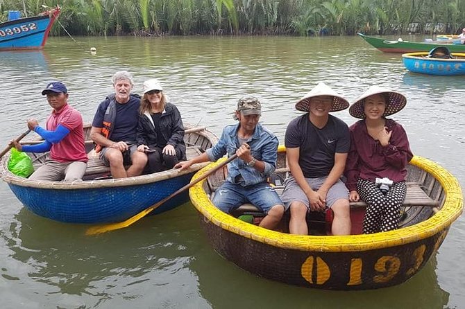 Guided Tour to Coconut Village,Basket Boat ride,Hoi An Walking Tour,Night Market - Bay Mau Coconut Forest: basket boat training that feels like a game