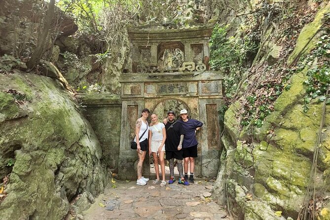 Guided Tour to Marble Mountain &HoiAn City-BoatRide-Night Market - Marble Mountain: elevator to the top, then caves and pagodas