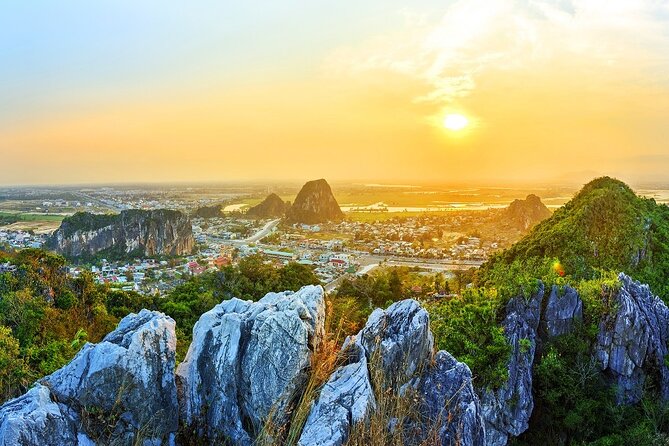 Hoi An Ancient town -Marble Mountains Tours FROM DANANG(15H30-21H - Hoi An Ancient Town at night: Japanese Bridge and the Hoai River walk