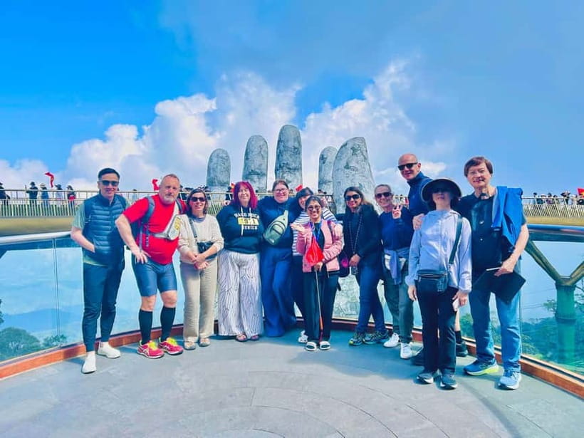 Hoi An / Da Nang to Ba Na Hills Day Trip with Golden Bridge - French Village lunch and wandering: where the day relaxes a bit