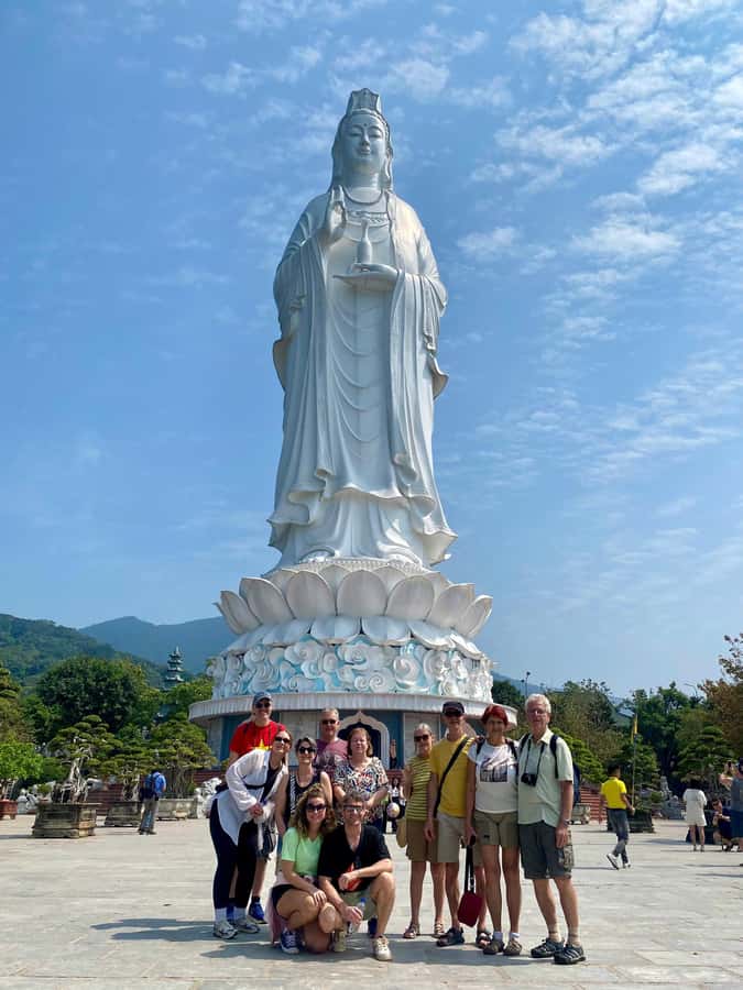 Hoi An: Marble Mountains, Lady Buddha and Am Phu Cave Tour - Lunch on the morning tour: a local home meal, not a food-court detour