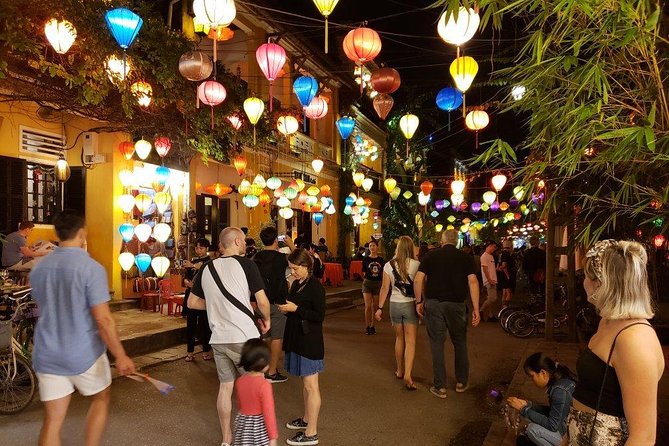 Hoi An Night Market with Hoi an walking Tour , Colourful Lanterns, Boat Ride - Lantern area and Night Market time: shopping, snacks, and choosing your pace