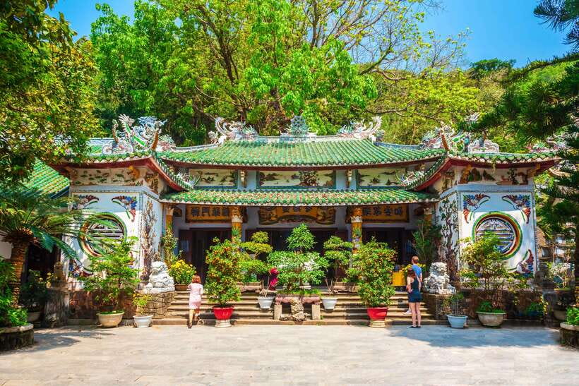 Hoi An: Private Car to Hue with Multi Sightseeing Stops - Marble Mountains: caves and pagodas on a limestone hike