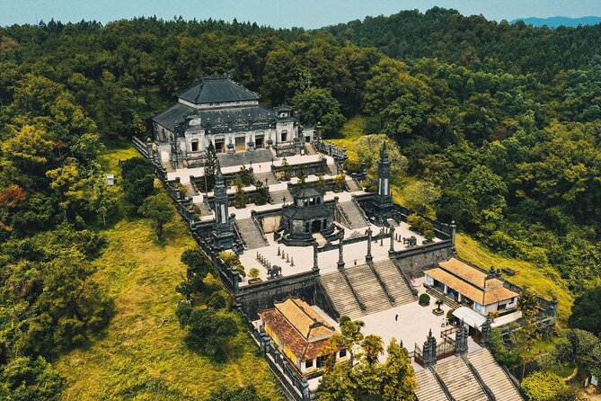 Hue Day Tour, Imperial Citadel, Khai Dinh Tomb & Thien Mu Pagoda - Lang Co Beach stop: a short breather with serious bay views