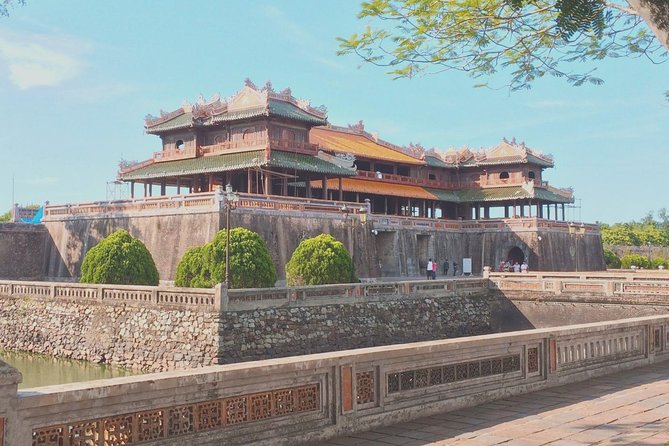 HUE IMPERIAL CITY: Full-Day Guided Tour from Da Nang or Hoi An - Thien Mu Pagoda: a spiritual breather with iconic river views