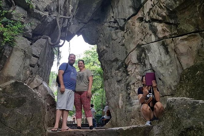 MARBLE MOUNTAIN-AM PHU Cave & HOI AN -Colourful Lantern Boat Ride - Am Phu Cave (Hell Cave): Buddhism talk without getting preachy