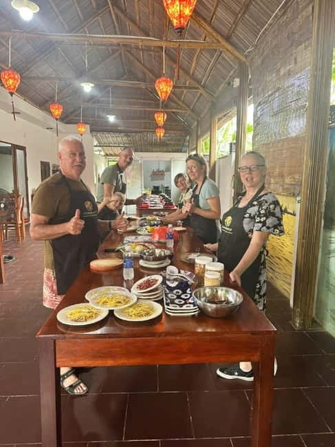 Market Tour, Basket Boat Ride & Cooking Class by Hangcoconut - Lunch included: Big portions, local flavors, and a reason to come hungry